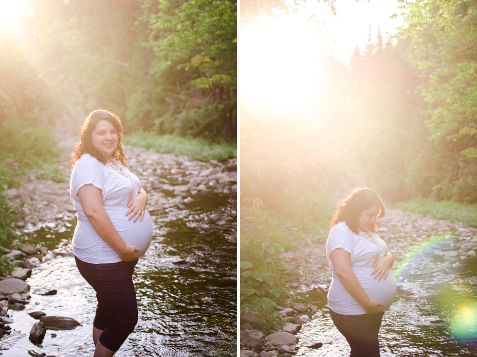 Woodstock Maternity photos with Abby and Daniel
