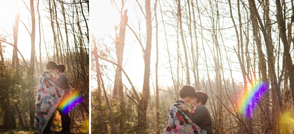 An engagement in Woodstock with Michaela and Caleb