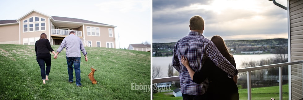 Woodstock NB Engagement Portraits - Robert and Kelly