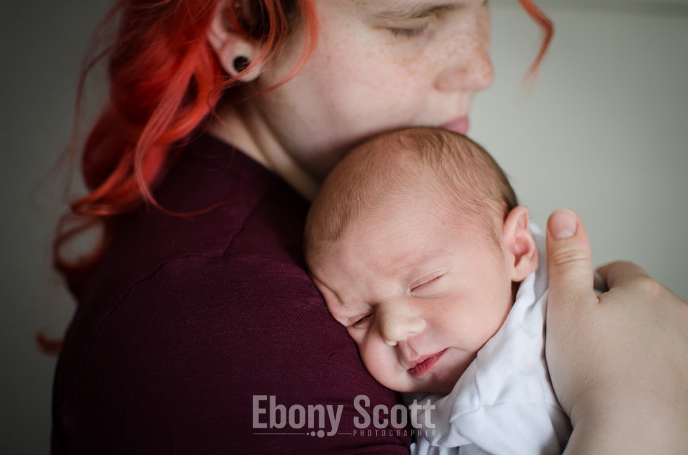 Asher Dean at two weeks old